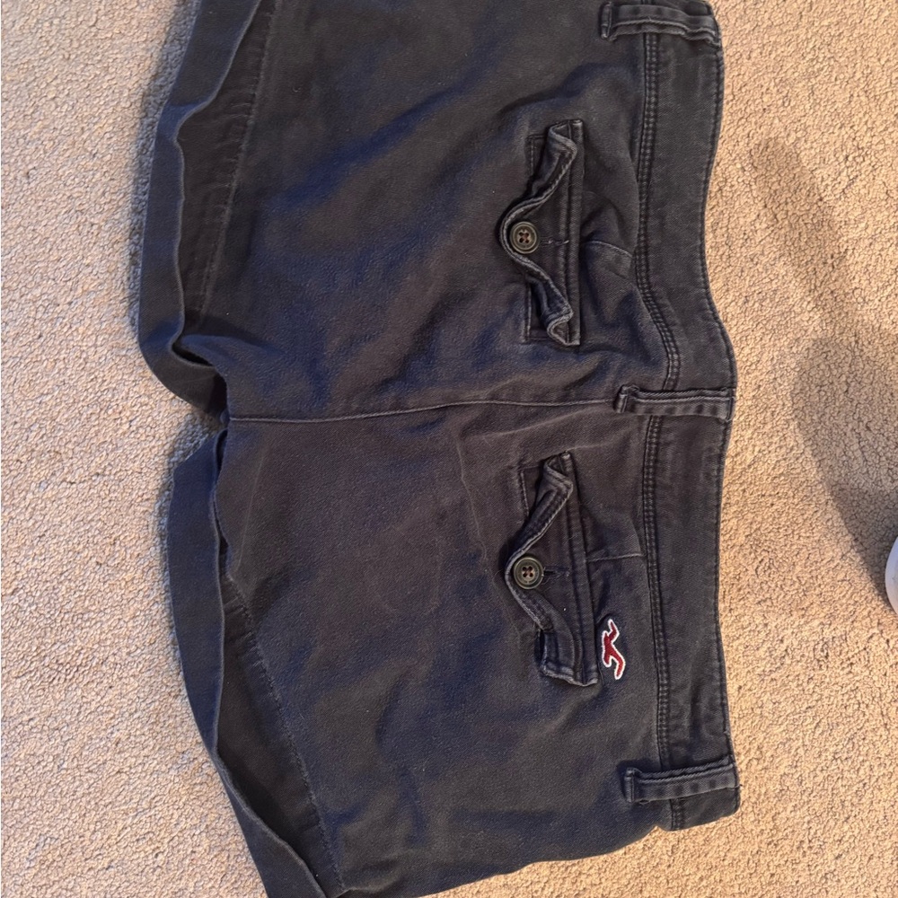 Hollister Dark Blue Casual Shorts